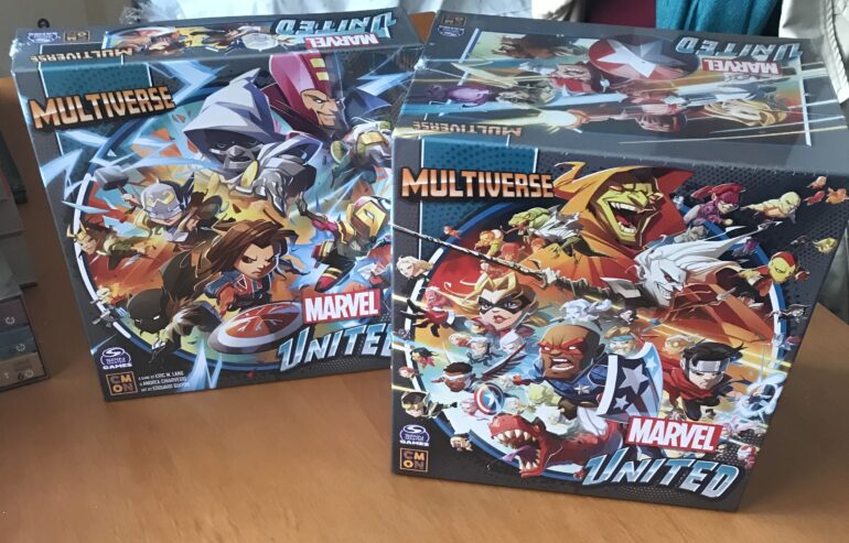 MARVEL UNITED MULTIVERSE + KICKSTARTER PROMOS BOX – NUOVO SIGILLATO