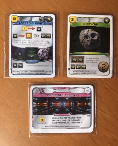 TERRAFORMING MARS: SEASONAL PROMO PACKS 2021 + 2022 + 2023 – NUOVI SIGILLATI