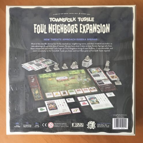 TOWNSFOLK TUSSLE: FOUL NEIGHBORS – Kickstarter KS – NUOVO SIGILLATO