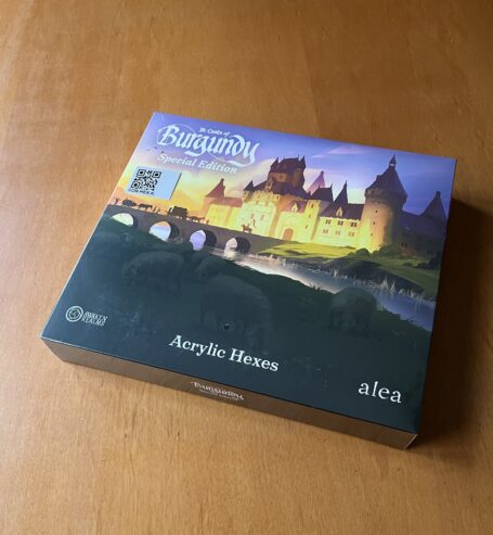 THE CASTLES OF BURGUNDY SPECIAL EDITION ACRYLIC HEXES – NUOVO SIGILLATO