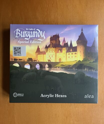 THE CASTLES OF BURGUNDY SPECIAL EDITION ACRYLIC HEXES – NUOVO SIGILLATO