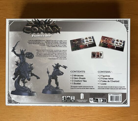 CONAN: FRAZETTA BOX espansione – Kickstarter – Monolith Games – NUOVO SIGILLATO