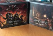 DUNGEONS OF INFINITY DELUXE + KINGDOM COST GAMEPLAY ALL-IN – Kickstarter – NUOVO