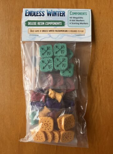 ENDLESS WINTER PALEOAMERICANS DELUXE RESIN COMPONENTS UPGRADE PACK – Kickstarter – NUOVO SIGILLATO