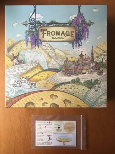 FROMAGE LIMITED EDITION con componenti in legno – Road To Infamy Games – NUOVO SIGILLATO