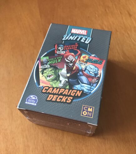 MARVEL UNITED: CAMPAIGN DECKS – Esclusiva Kickstarter – CMON – NUOVO SIGILLATO