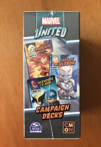 MARVEL UNITED: CAMPAIGN DECKS – Esclusiva Kickstarter – CMON – NUOVO SIGILLATO