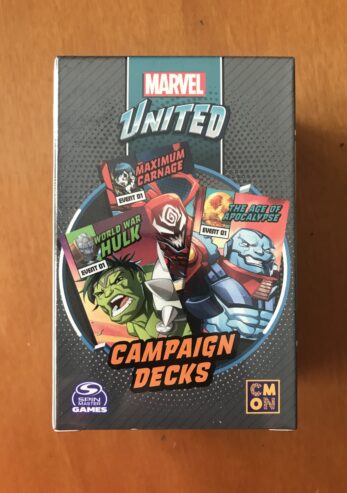 MARVEL UNITED: CAMPAIGN DECKS – Esclusiva Kickstarter – CMON – NUOVO SIGILLATO