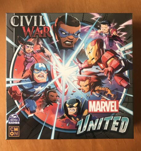 MARVEL UNITED: CIVIL WAR – Edizione Kickstarter – CMON – NUOVO SIGILLATO