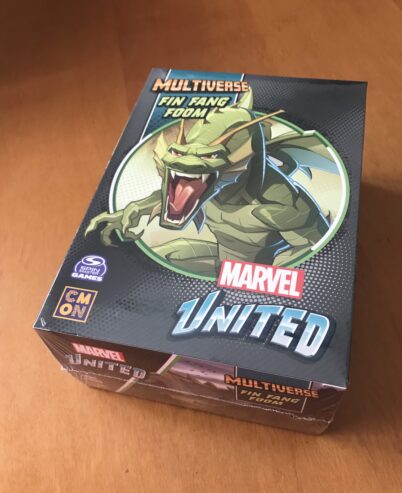 MARVEL UNITED MULTIVERSE: FIN FANG FOOM – Esclusiva Kickstarter – CMON – NUOVO SIGILLATO