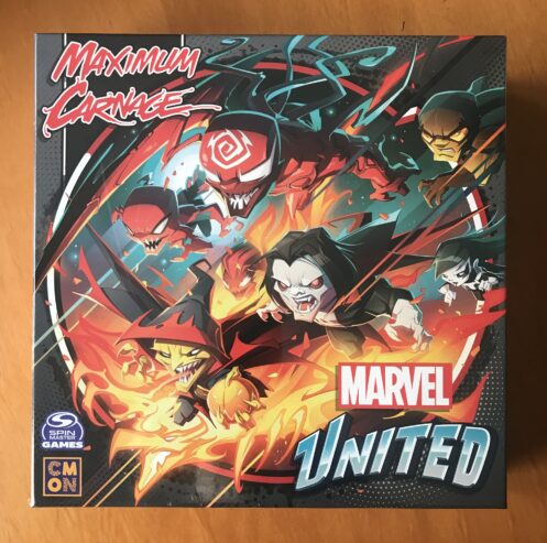 MARVEL UNITED: MAXIMUM CARNAGE – Edizione Kickstarter – CMON – NUOVO SIGILLATO