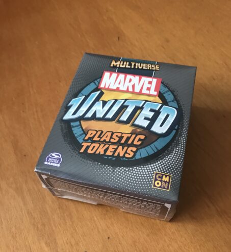 MARVEL UNITED MULTIVERSE: PLASTIC TOKENS – Esclusiva Kickstarter – CMON – NUOVO SIGILLATO