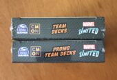 MARVEL UNITED: TEAM DECKS + PROMO TEAM DECKS – Kickstarter – CMON – NUOVI SIGILLATI