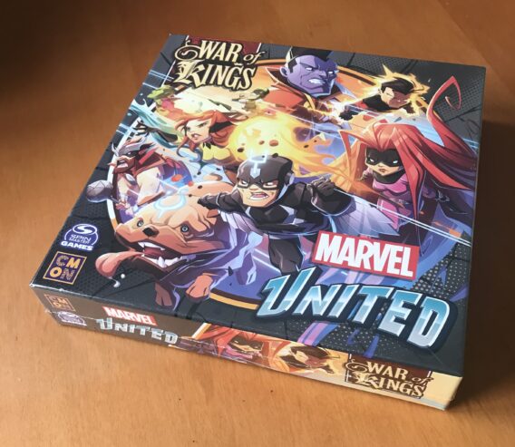 MARVEL UNITED: WAR OF KINGS – Esclusiva Kickstarter – CMON – NUOVO SIGILLATO