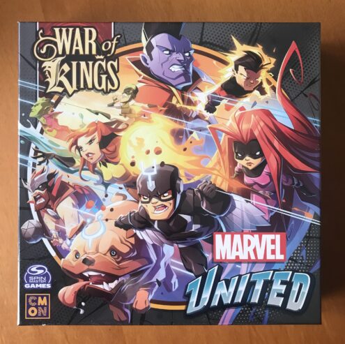 MARVEL UNITED: WAR OF KINGS – Esclusiva Kickstarter – CMON – NUOVO SIGILLATO