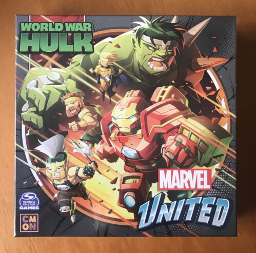 MARVEL UNITED: WORLD WAR HULK – Edizione Kickstarter – CMON – NUOVO SIGILLATO