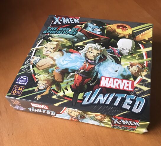 MARVEL UNITED: X-MEN THE AGE OF APOCALYPSE – Kickstarter – CMON – NUOVO SIGILLATO