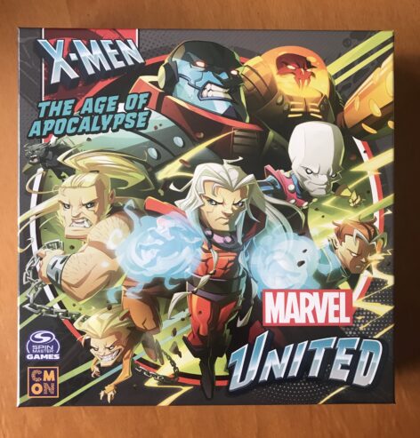 MARVEL UNITED: X-MEN THE AGE OF APOCALYPSE – Kickstarter – CMON – NUOVO SIGILLATO