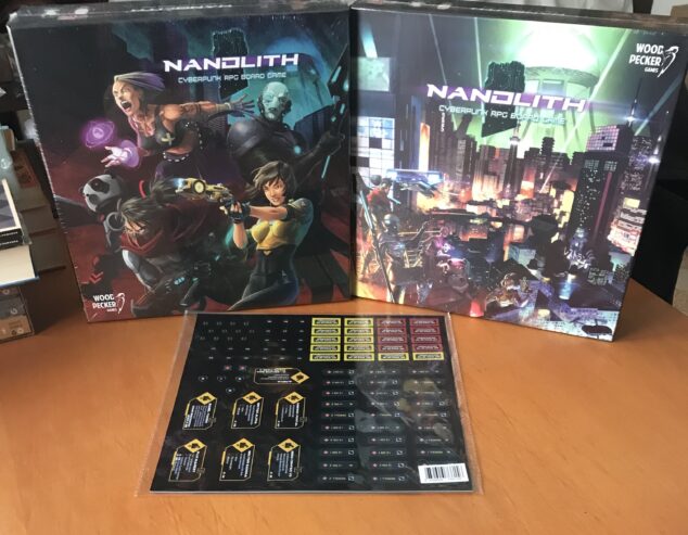 NANOLITH DELUXE EDITION – Kickstarter KS – NUOVO SIGILLATO