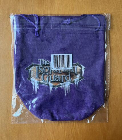 THE ISOFARIAN GUARD LIMITED EDITION PROMO PURPLE CHIP BAG – 100% ORIGINALE – NUOVO SIGILLATO