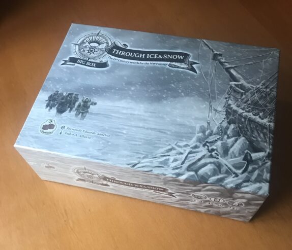 THROUGH ICE AND SNOW BIG BOX EDITION – Kickstarter KS – NUOVO SIGILLATO