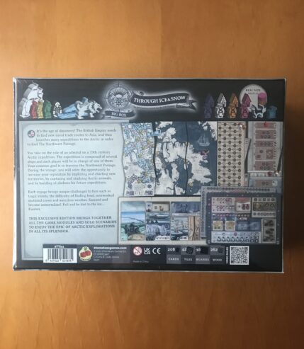 THROUGH ICE AND SNOW BIG BOX EDITION – Kickstarter KS – NUOVO SIGILLATO