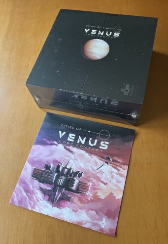 CITIES OF VENUS – 1-4 PLAYERS EDITION – INGLESE + ITALIANO – NUOVO SIGILLATO