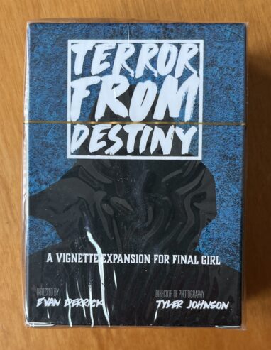 FINAL GIRL SERIES TERROR FROM DESTINY VIGNETTE EXPANSION – Van Ryder Games – NUOVO SIGILLATO