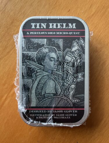 TIN HELM – Grey Gnome Games (Tin Series) – Gamecrafter – 2021 – NUOVO SIGILLATO